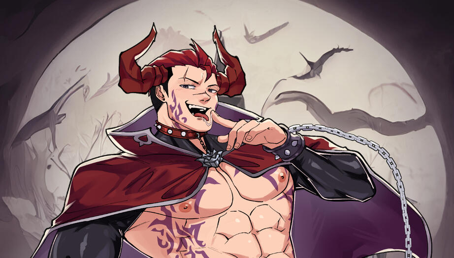 Tora Genitri in Demon Outfit (Original Character)